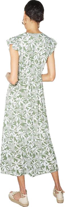 Immagine prodotto Dorothy Perkins Safari Vestito Midi Piccola Dettaglio a Bottone Volant Donna (40)