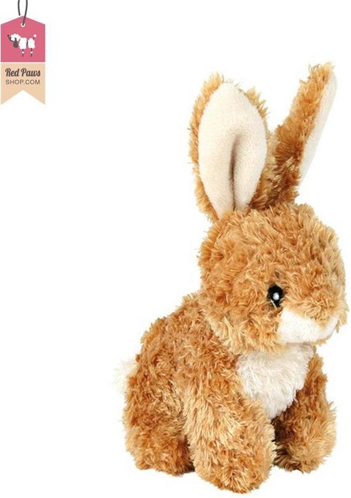Image du produit Trixie Lapin en peluche 15cm (Jouet en peluche chien)