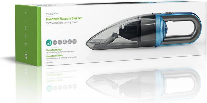 Actual product image Nedis VCHH6BU75 Hand vacuum cleaner