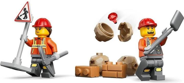 Actual product image LEGO 60480 Gelber Baggerlader