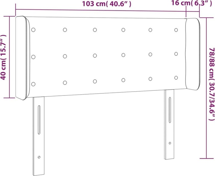 Produktbild VidaXL Farlie (103 x 16 x 88 cm)