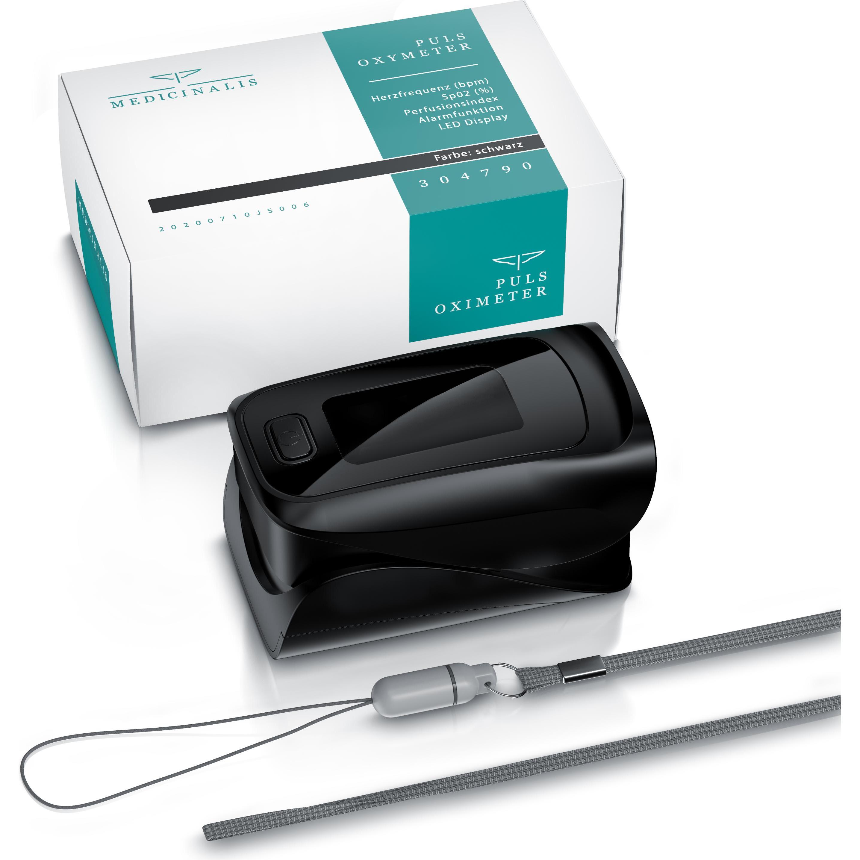 Thumbnail - Medicinalis, Pulsoximeter + EKG, SpO2 Finger Pulsmesser, Pulsoximeter