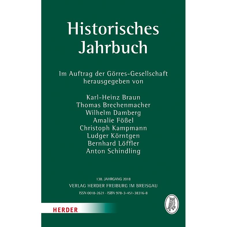 Historisches Jahrbuch, Fachbücher von Karl-Heinz Braun, Thomas Brechenmacher, Bernhard Löffler, Ludger Körntgen, Wilhelm...
