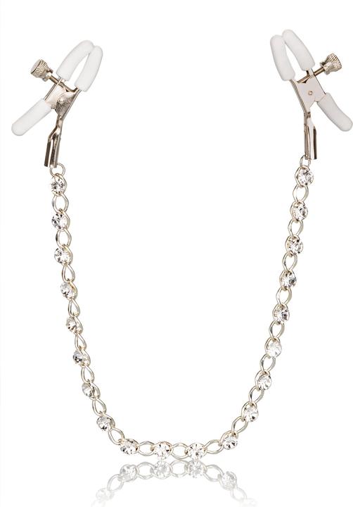 Produktbild CalExotics Crystal Chain Nipple Clamps
