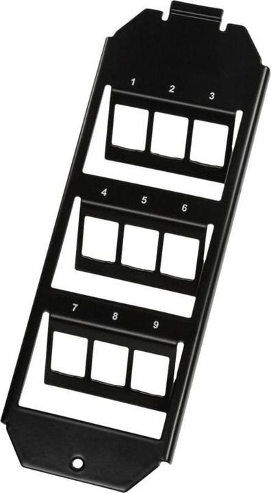 LogiLink 3 x 3 Blank Keystone Patch Panel