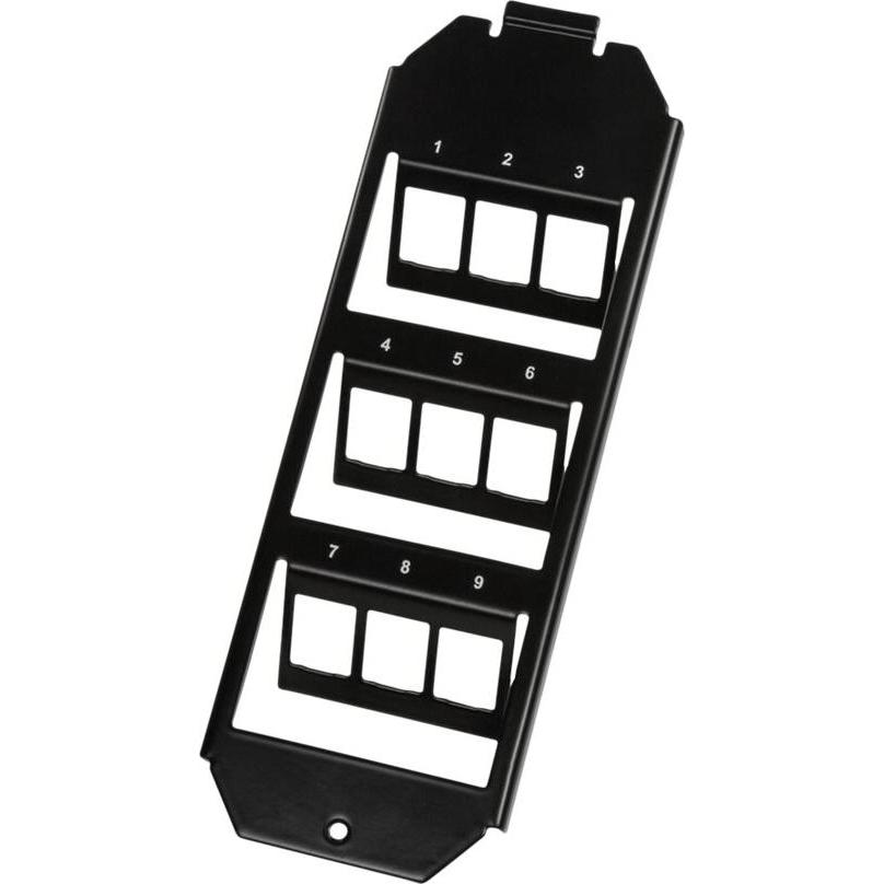 LogiLink Pannello Patch 3 x 3 Keystone vuoto, Accessori per stampanti