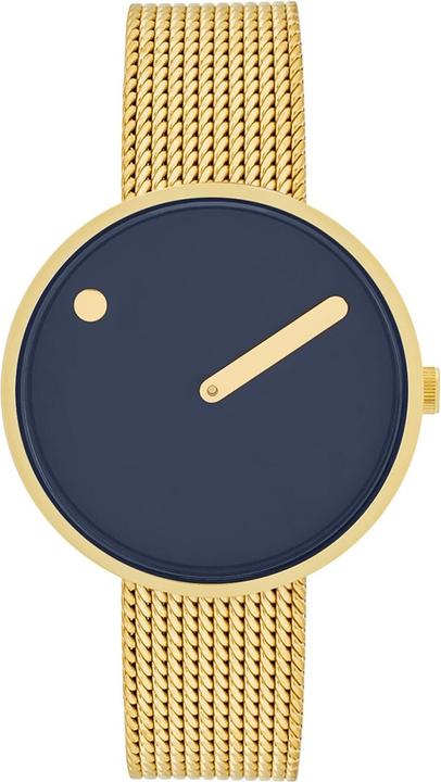 Immagine prodotto Picto 34018-0914G Midnight Blue Unisex 34mm 5ATM (Orologio da polso analogico)