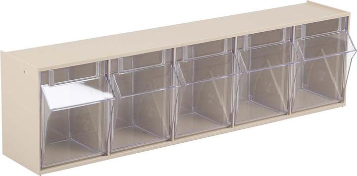 Produktbild RS PRO Schubladensystem 5 Schubladen