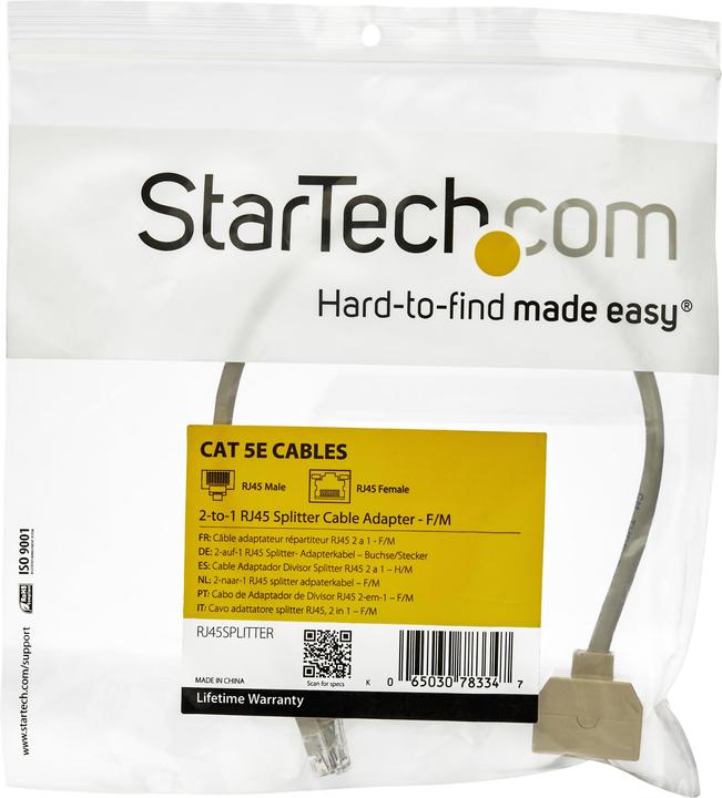 Produktbild StarTech Netzwerkkabel (RJ45, RJ45 (2x))
