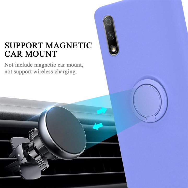 Immagine prodotto Cadorabo Custodia in silicone TPU Liquid Ring Cover (Honor 9X)