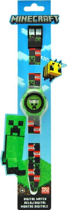 Actual product image Minecraft Euromic - Digital Wrist Watch - (0878311-MIN4223) (Digital watch)