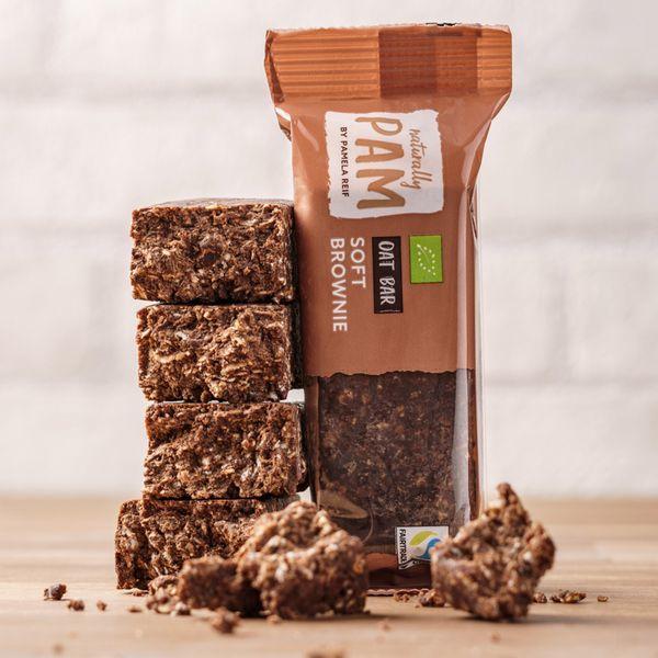 Actual product image Naturally Pam Oat (Soft brownie, 12 pcs., 600 g)