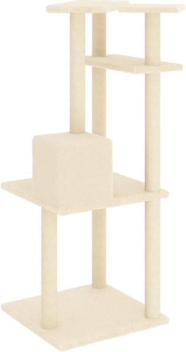 Produktbild vidaXL Kratzbaum (123 cm, Creme)