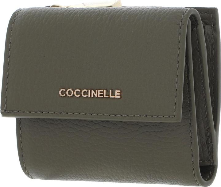 Actual product image Coccinelle Metallic Soft Wallet Grained Leather