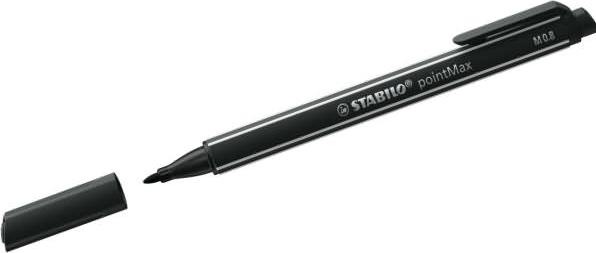 Produktbild STABILO pointMax Filzschreiber (Schwarz, 1 x)