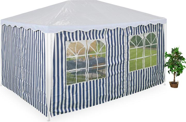 Productafbeelding Relaxdays 2x paviljoen zijwand (10 cm, 400 cm)
