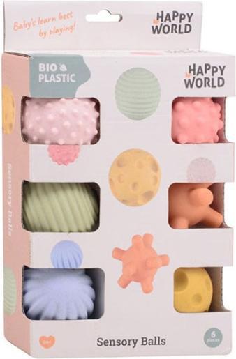 Image du produit Johntoy Happy World Bio-Motorik- und Sinnesbälle