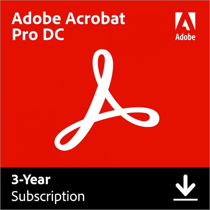 Produktbild Adobe Acrobat Pro DC (1 User, 36 Monate)