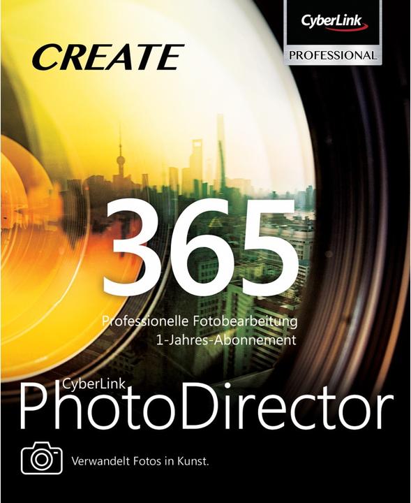 Produktbild CyberLink PowerDirector 365 (1 User, 1 Geräte/User, 12 Monate)