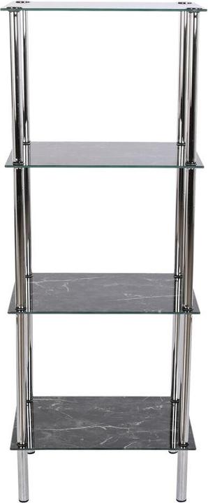 Productafbeelding DKD Home Decor Bathroom Shelves Crystal Steel (40 x 30 x 105 cm) (40 x 30 x 105 cm)