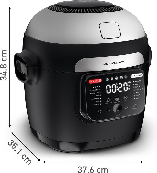 Productafbeelding OBH Nordica Multicook Actifry Multi-cooker and Air Fryer, 6 L, black