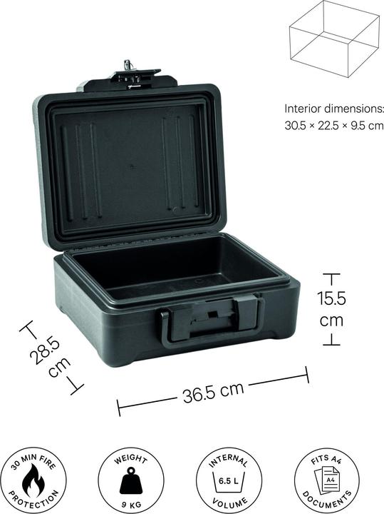 Image du produit Paladin Brandschutzbox (6.50 l)