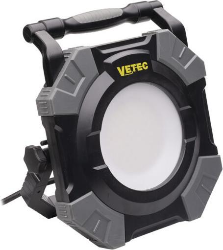 Produktbild Veltec Vetec 55.325.10 Baulampe LED 100W 3-farbig Klasse I - 5m H07RN-F 3G1,5mm inkl. 2x Schuko-Fassungen
