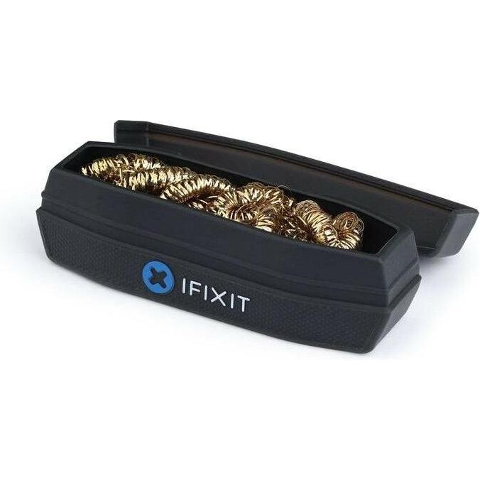 iFixit Soldering Iron Tip Cleaner, Zubehörtyp Mobiltelefone (Punta di saldatura), Accessori per saldatore, Bronzo, Marrone