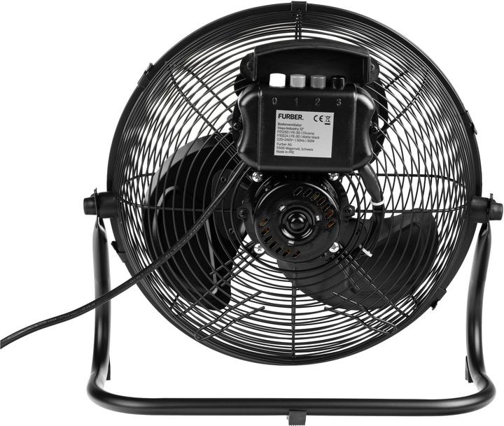 Produktbild Furber Bodenventilator Vayu-Industry 12 Schwarz matt (58 dB)