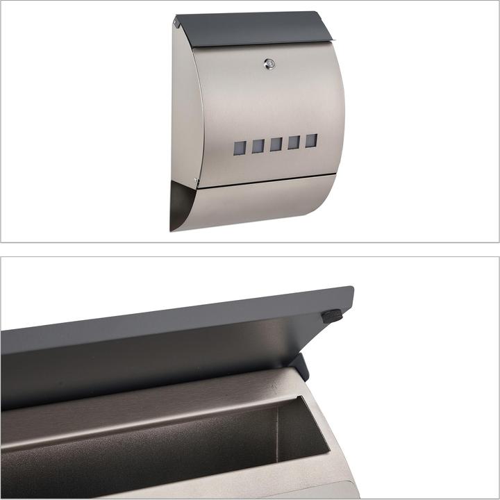 Actual product image Relaxdays Mailbox