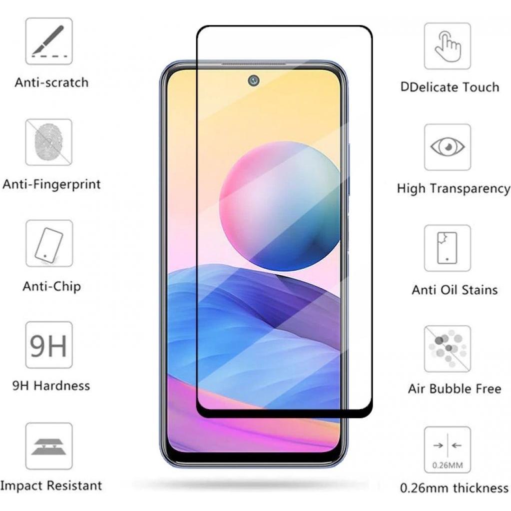 Thumbnail - Screenguard Xiaomi Redmi Note 10 5G Full Screen Panzerglas Schutzfolie 2.5D 9H (1 Stück, Xiaomi Redmi Note 10 5G), Smart...