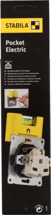 Actual product image Stabila Pocket Electric (7 cm)