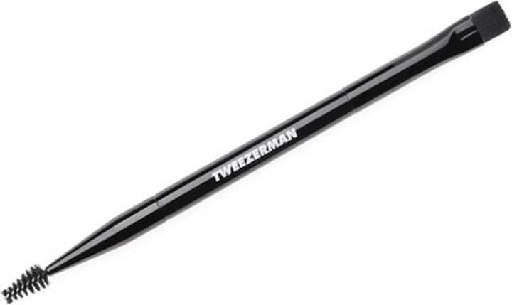 Actual product image Tweezerman Dual Ended Flat Brow Brush (Eyebrows)