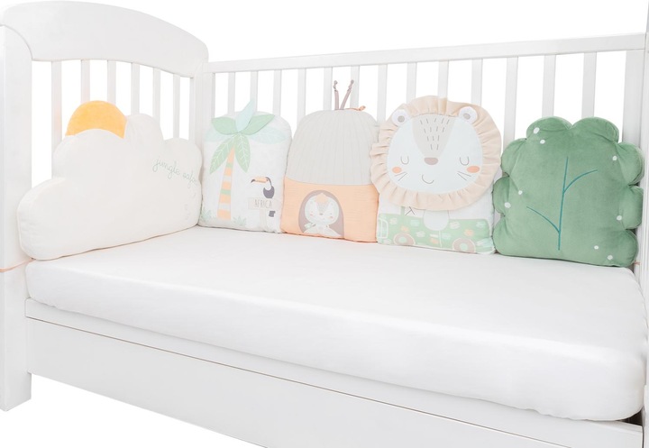 Actual product image Kikkaboo Baby pillow set 5 pcs. (30 x 35 x 7 cm)
