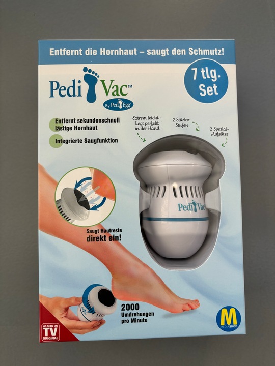 Actual product image MediaShop PediVac