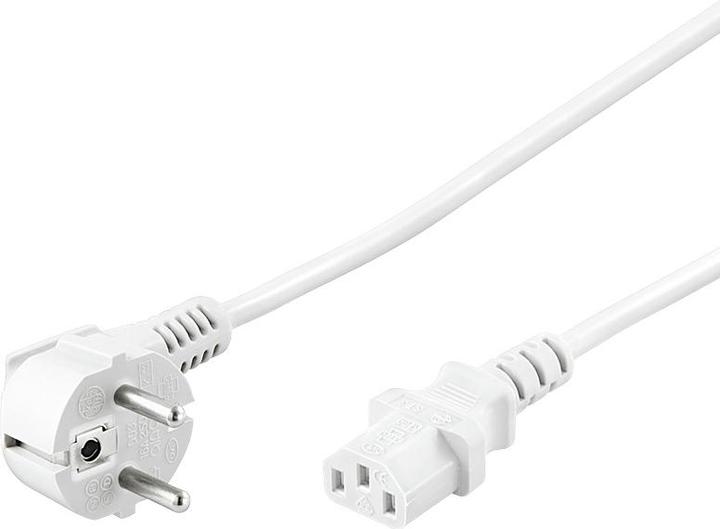 Produktbild PremiumCord Power Cable 230V for Computer 1m White (1 m)