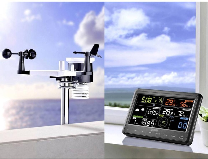 Actual product image Eurochron Radio weather station