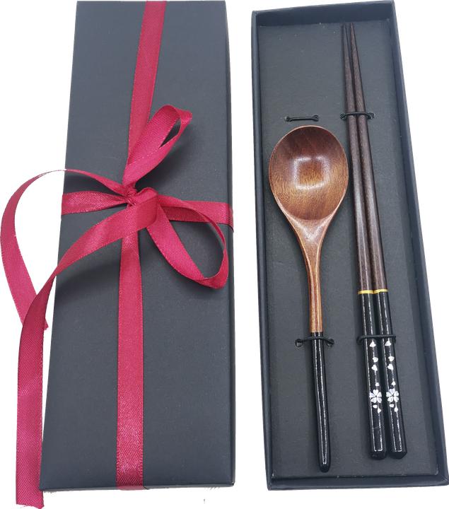 Fischer² Essstäbchen mit Löffel (2 pz., Bacchette, Misurini)