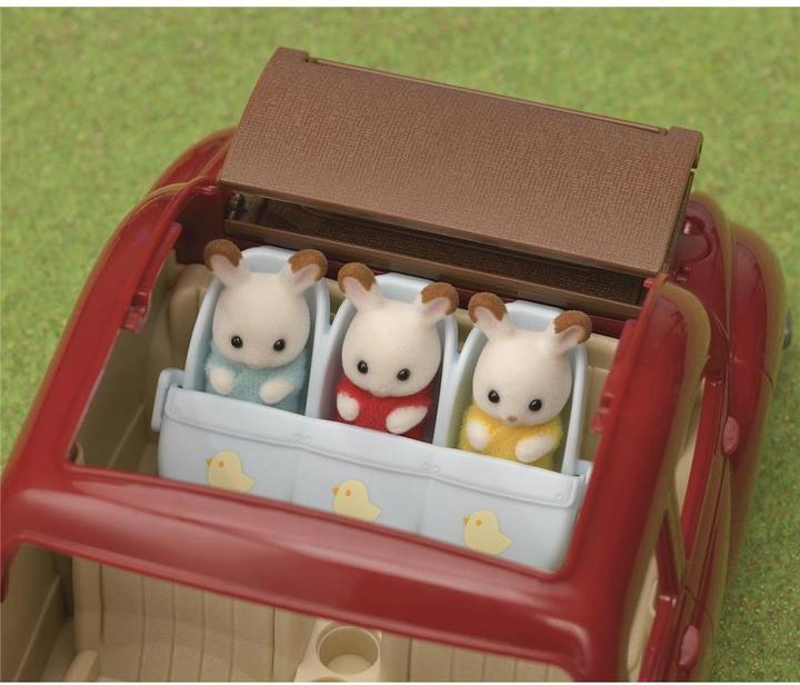 Image du produit Sylvanian Families Poussette pour triplés