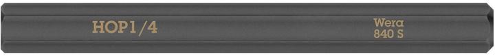 Actual product image Wera 840 S Hex-Plus 1/4" x 70 mm (1/4")