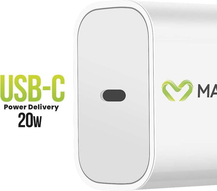 Image du produit Mayaxess iPhone 17 Pro Ladegerät 20W + Kabel (20 W, 1 portion)