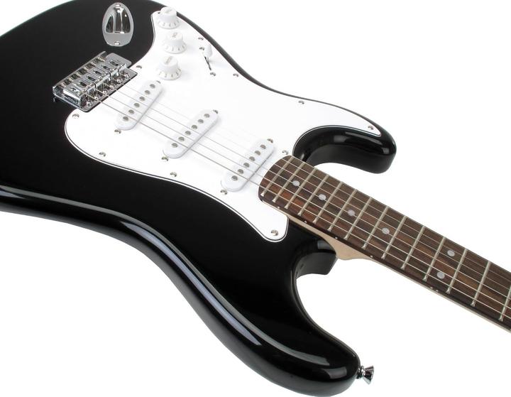Actual product image Rocktile Left-Handed ST-Style Electric Guitar with 3 Single-Coils and Tremolo System (Electric guitar)