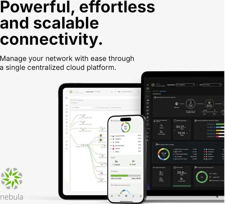 Produktbild Zyxel NWA30BE 802.11be Wifi 7 NebulaFlex (4324 Mbit/s)