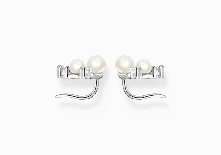 Actual product image Thomas Sabo Pearls Ear Climber Single Stud Earrings (925 silver)