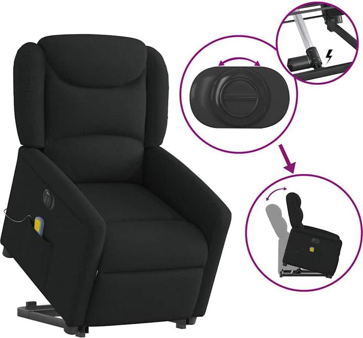 Image du produit vidaXL Massagesessel mit Aufstehhilfe