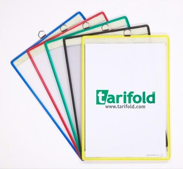 Image du produit Tarifold Panneau d'affichage A3 vertical, couleurs assorties