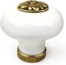 Domoletti FURNITURE KNOB D35 7-825.32 ANT BRASS