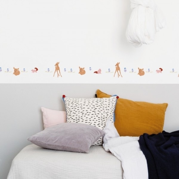 Produktbild MIMI'lou MIMIlou Wandsticker Bordüre 5 m, Biche