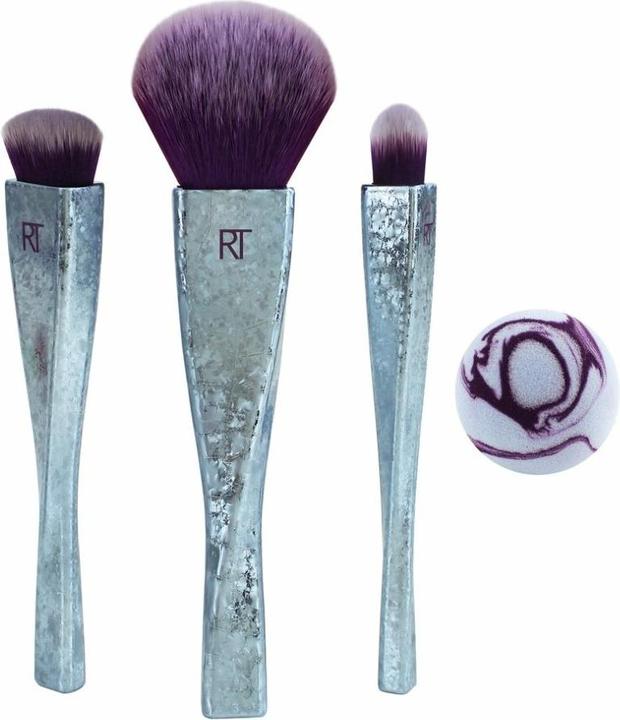 Actual product image Real Techniques Brush Crush Volume 2 Buff, Blend + Spotlight (Set)