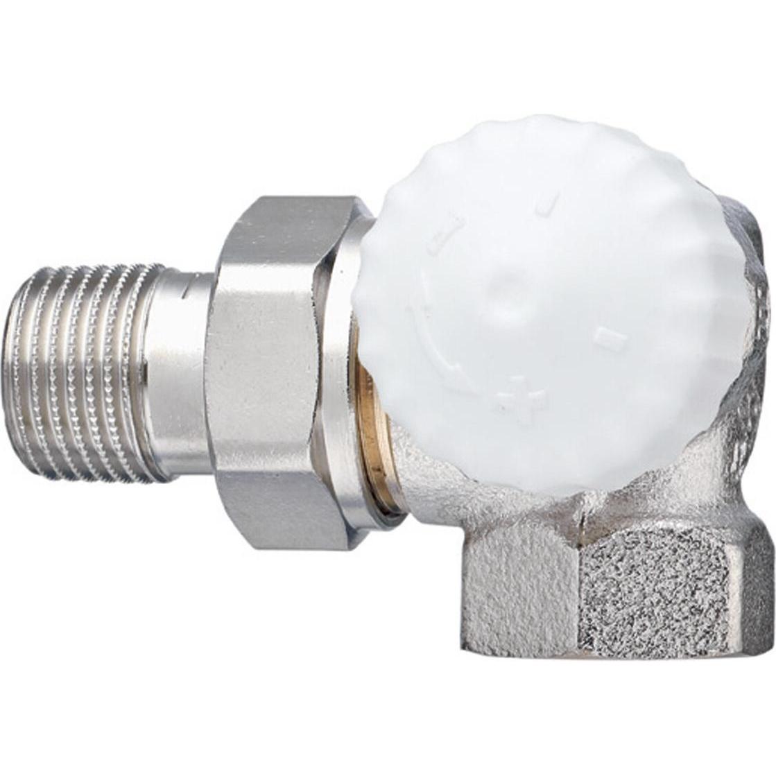 Heimeier Thermostat-Unterteil V-exact II rechts 1/2" 3714-02.000 voreinstellbar, Zubehör Heizen